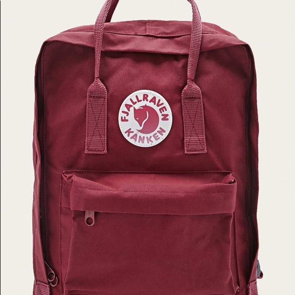 Fjallraven Kaken red backpack